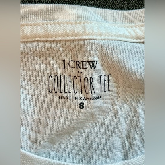 J. Crew Factory Collector Tee Ice Cream Flavors Text Graphic Colorful Fun Shirt - Picture 5 of 7